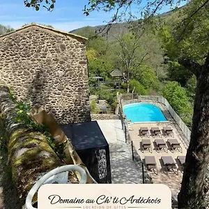 Hébergement de vacances De Groupe - Domaine Au Ch'ti Ardechois, Rochessauve